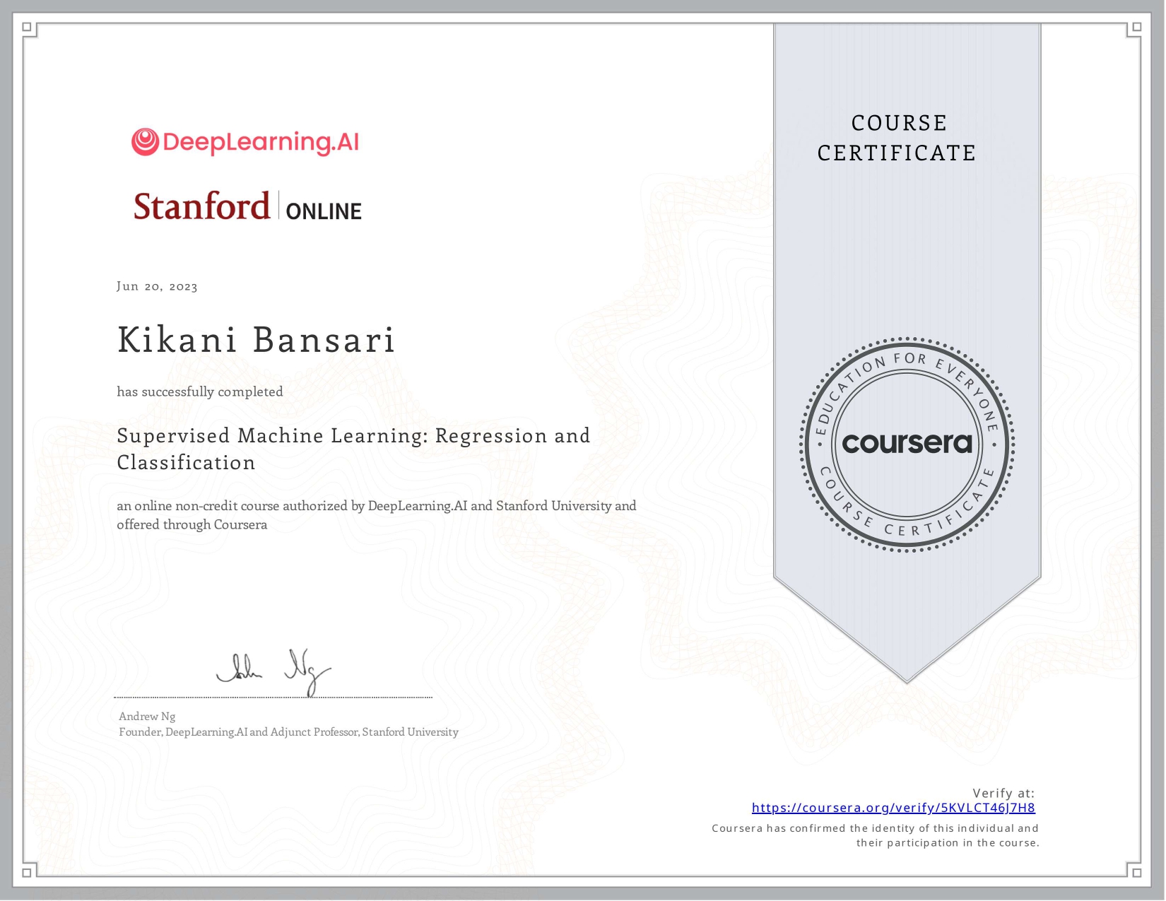 AWS Certificate